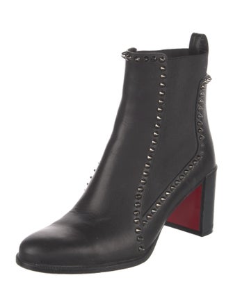 Christian Louboutin Chelsea Out Line Spikes Spike Accents Chelsea Boots