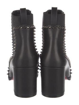 Christian Louboutin Chelsea Out Line Spikes Spike Accents Chelsea Boots