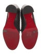 Christian Louboutin Chelsea Out Line Spikes Spike Accents Chelsea Boots