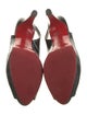 Christian Louboutin Patent Leather Slingback Pumps