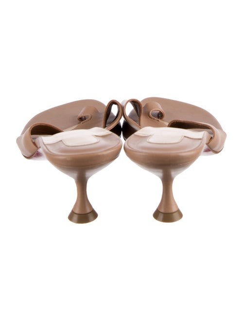 Christian Louboutin Leather Slides