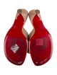 Christian Louboutin Leather Slides