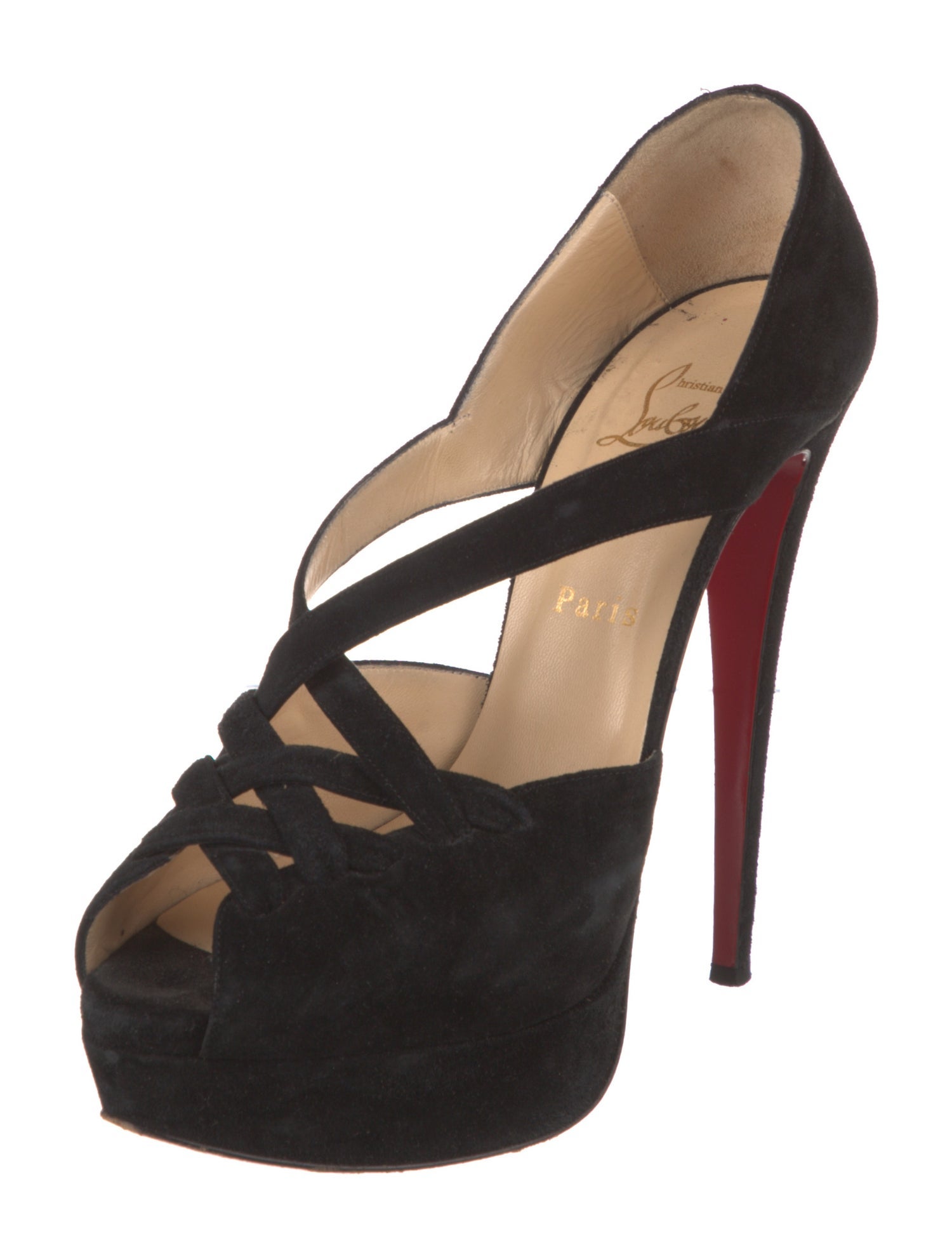 Christian Louboutin Suede Sandals