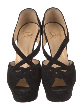 Christian Louboutin Suede Sandals