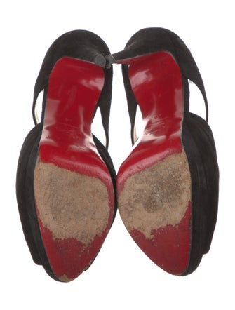 Christian Louboutin Suede Sandals