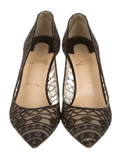 Christian Louboutin Lace Lace Pattern Pumps