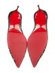 Christian Louboutin Lace Lace Pattern Pumps