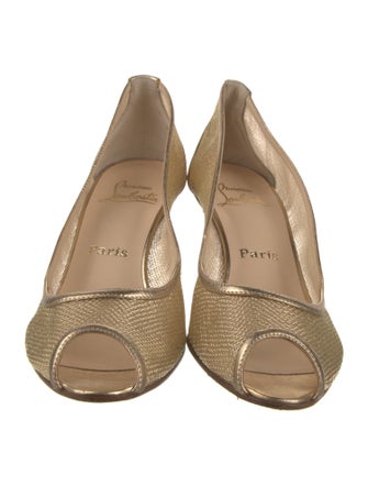 Christian Louboutin Mesh Pumps