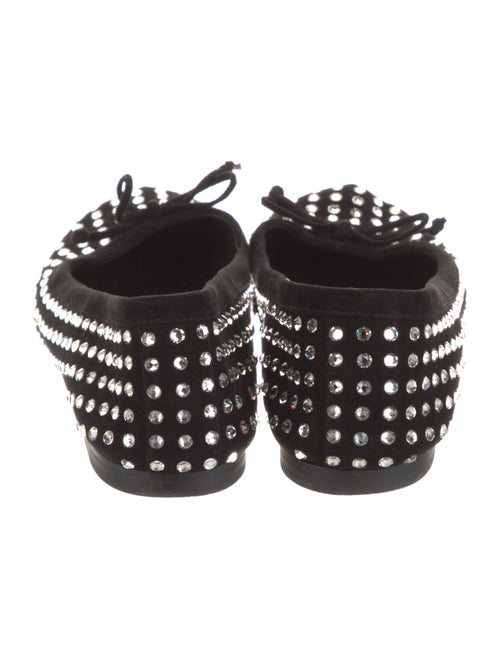 Christian Louboutin Suede Printed Flats