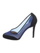 Christian Louboutin Mesh Mesh Accents Pumps
