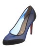 Christian Louboutin Mesh Mesh Accents Pumps