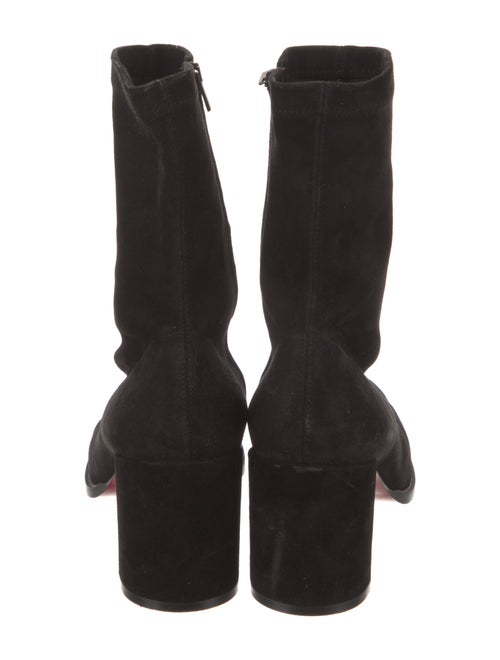 Christian Louboutin Suede Sock Boots