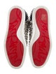 Christian Louboutin Spike Accents Graphic Print Sneakers