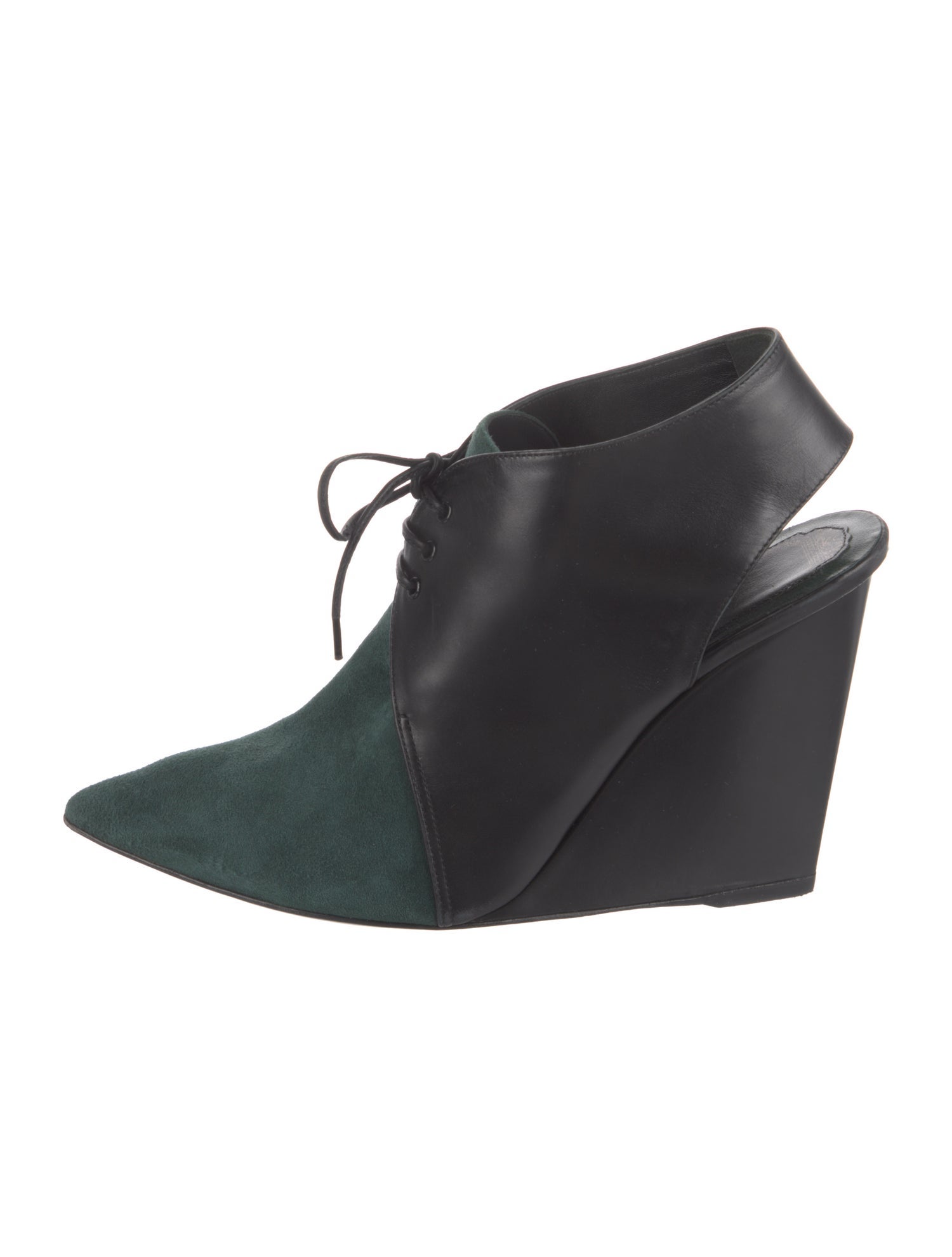 Christian Louboutin Suede Slingback Pumps