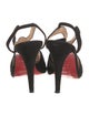 Christian Louboutin Suede T-Strap Pumps