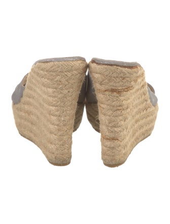 Jimmy Choo Leather Espadrilles