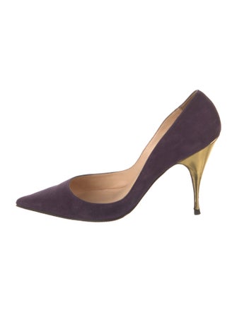 Christian Louboutin Suede Pumps