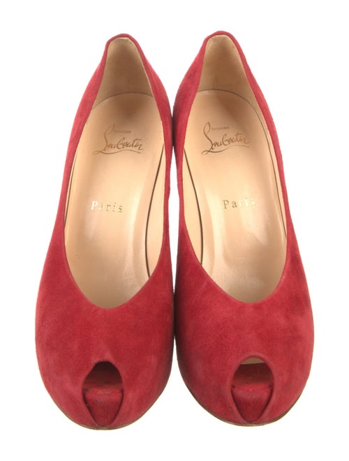 Christian Louboutin Suede Pumps