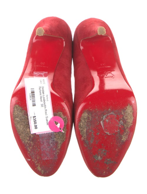 Christian Louboutin Suede Pumps