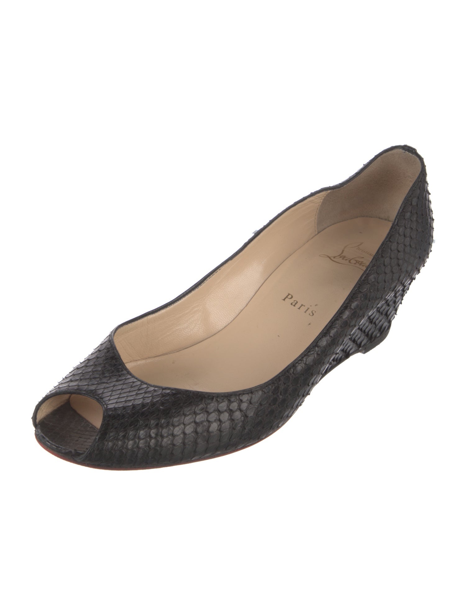 Christian Louboutin Snakeskin Pumps