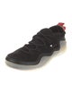 Christian Louboutin Spike Accents Suede Sneakers