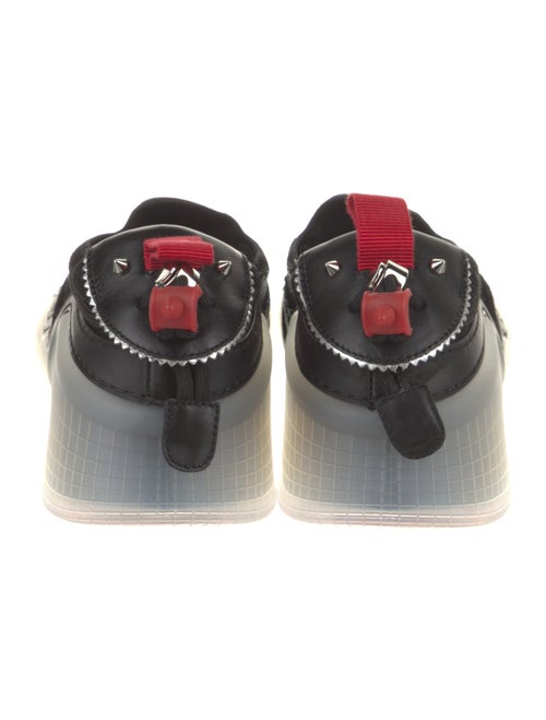 Christian Louboutin Spike Accents Suede Sneakers