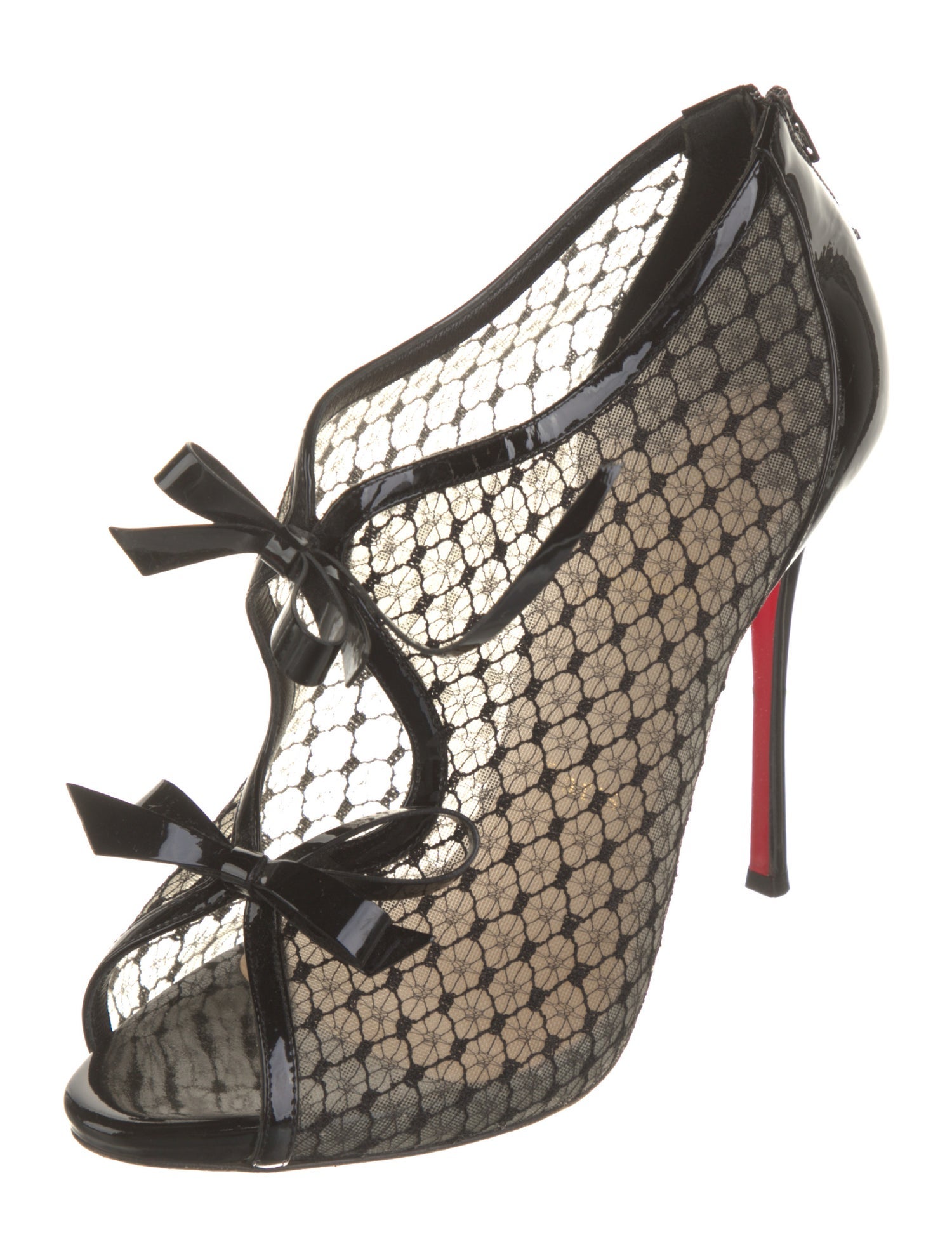 Christian Louboutin Lace Lace Pattern Pumps