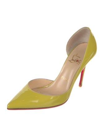 Christian Louboutin Patent Leather D'Orsay Pumps