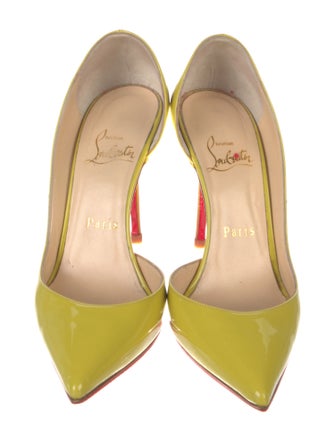 Christian Louboutin Patent Leather D'Orsay Pumps