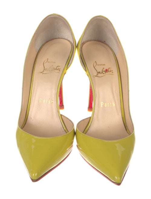 Christian Louboutin Patent Leather D'Orsay Pumps