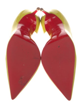 Christian Louboutin Patent Leather D'Orsay Pumps