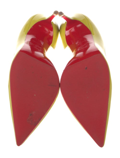 Christian Louboutin Patent Leather D'Orsay Pumps