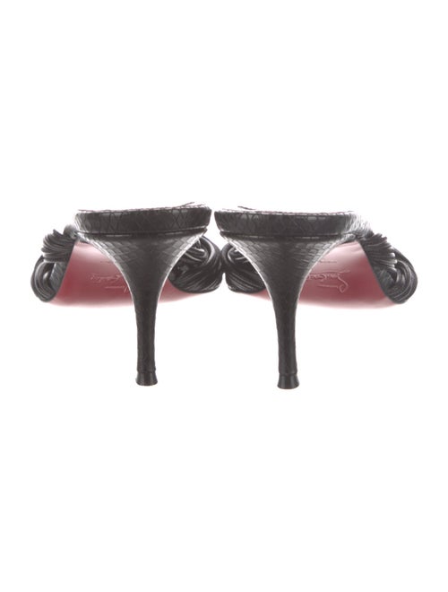 Christian Louboutin Leather Slides