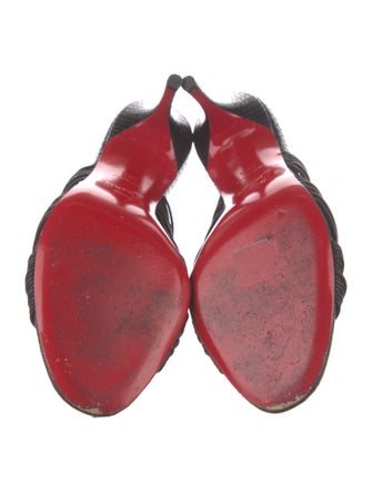 Christian Louboutin Leather Slides