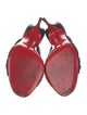 Christian Louboutin Leather Slides