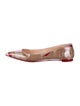 Christian Louboutin PVC Printed Flats