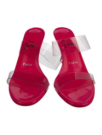 Christian Louboutin PVC Slides