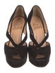 Christian Louboutin Suede D'Orsay Pumps