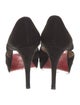Christian Louboutin Suede D'Orsay Pumps