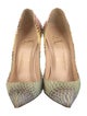 Christian Louboutin Snakeskin Animal Print Pumps