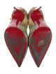 Christian Louboutin Snakeskin Animal Print Pumps