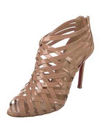 Christian Louboutin Patent Leather Sandals