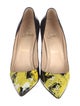 Christian Louboutin Patent Leather Printed Pumps