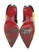 Christian Louboutin Patent Leather Printed Pumps