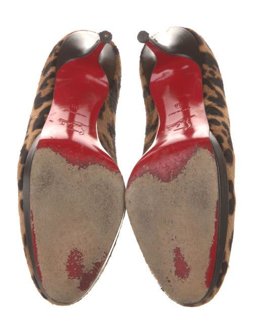 Christian Louboutin Ponyhair Animal Print Pumps