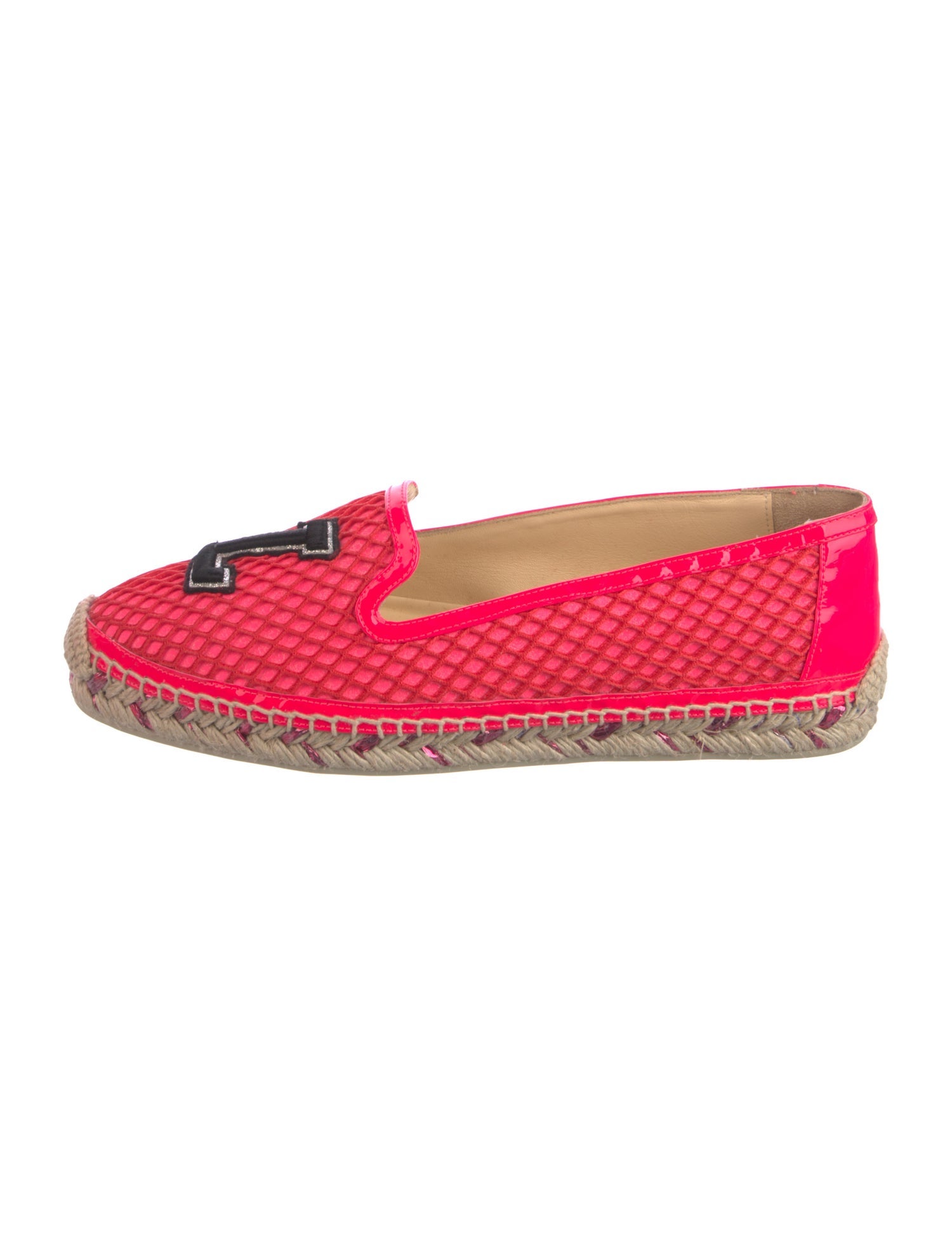 Christian Louboutin Ivy Espapop Satin Espadrilles