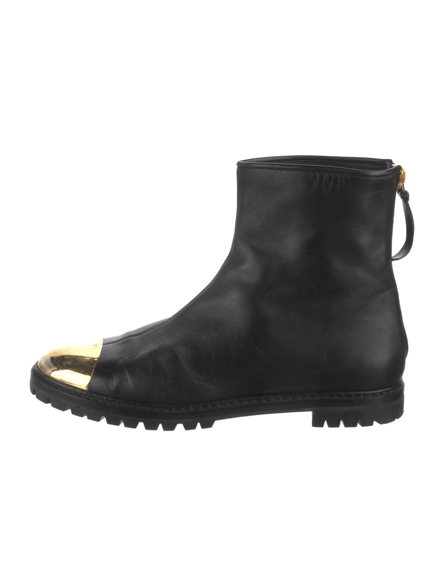 Giuseppe Zanotti Spike Accents Leather Boots