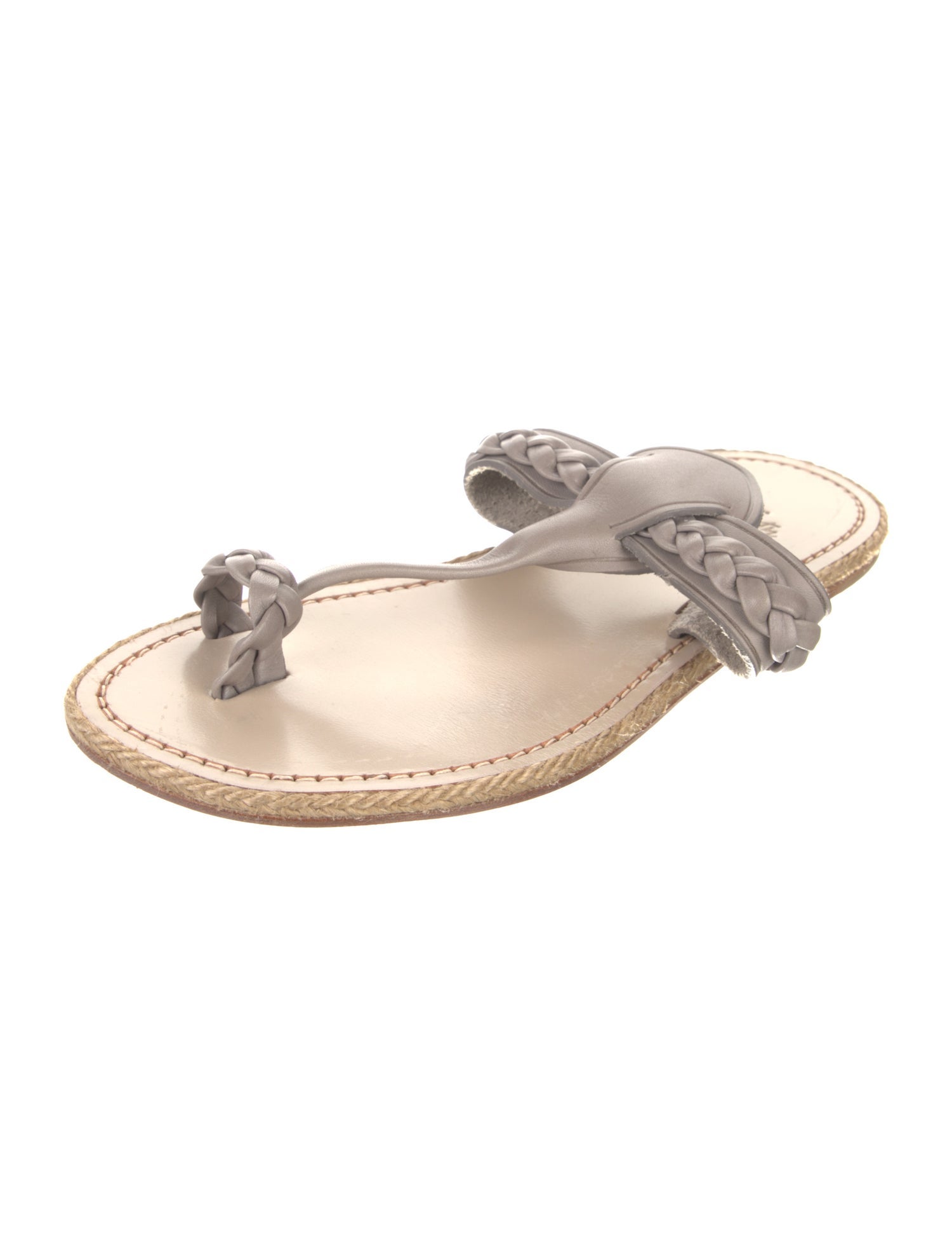 Christian Louboutin Leather Slides