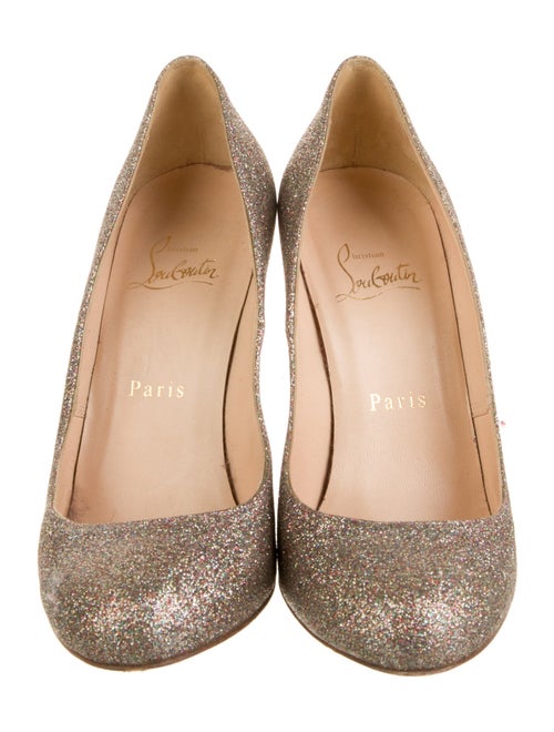 Christian Louboutin Glitter Pumps