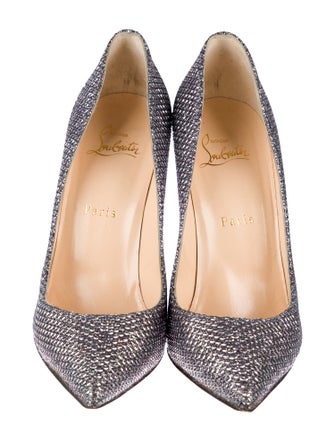 Christian Louboutin Glitter Accents Pumps